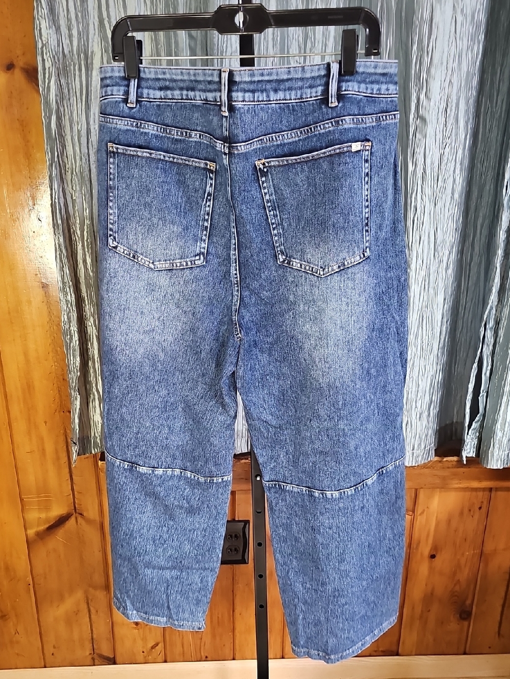 HALARA Women's Straight Leg Jeans - Blue - Picture 6 of 6